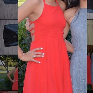 Red Lulu Homecoming dress